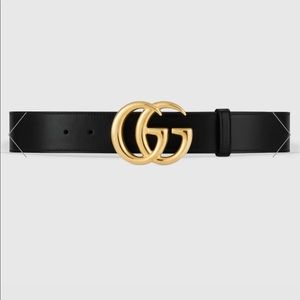 GG Marmont leather Gucci belt